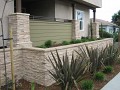 Arbor Terraces - Raised Planters w/ Cultured Stone Veneer